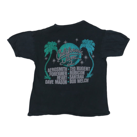 1978 California Jam 2 Concert Shirt Back
