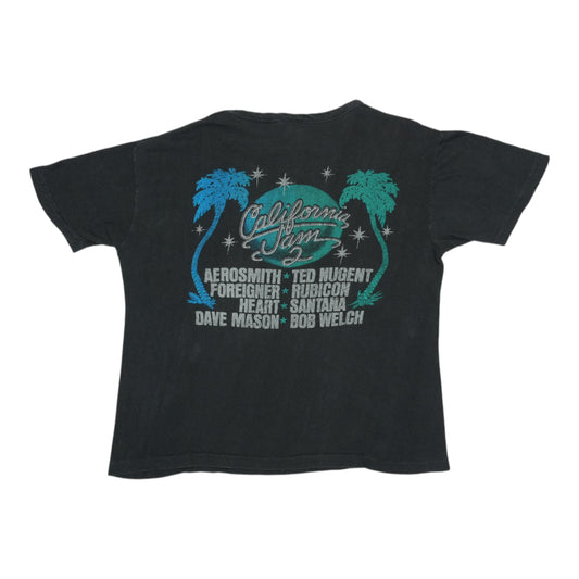 1978 California Jam 2 Concert Shirt Back