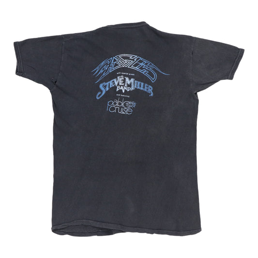 1978 Eagles In Concert Tour Shirt Back