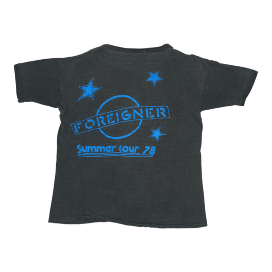 1978 Foreigner Tour Shirt Back