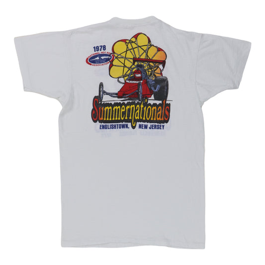 1978 Gator Nationals NHRA Shirt Back