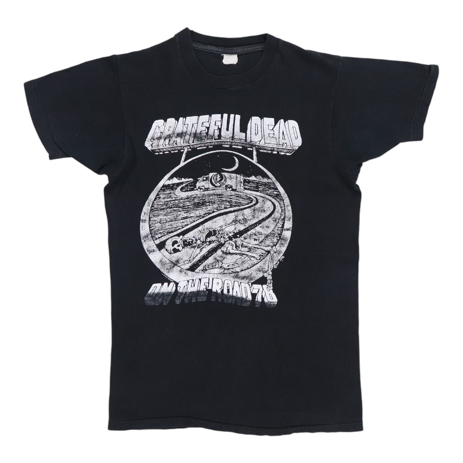 1978 Grateful Dead On The Road Tour Shirt | Authentic Vintage Tee
