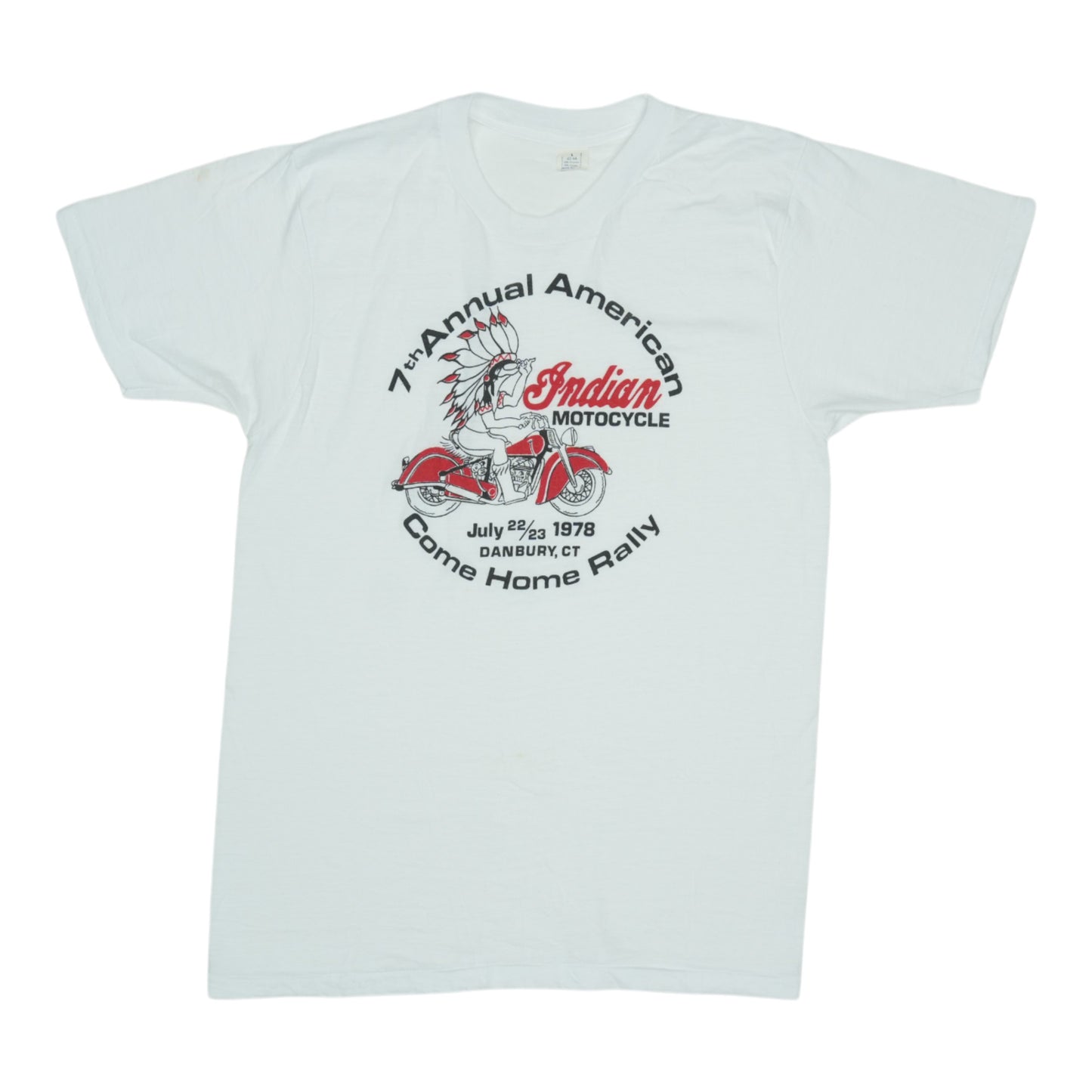1978 Indian Motorcycles 7th Annual Come Home Rally Shirt
