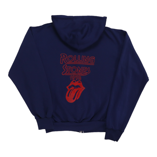 1978 Rolling Stones Showco Crew Tour Hoodie Back