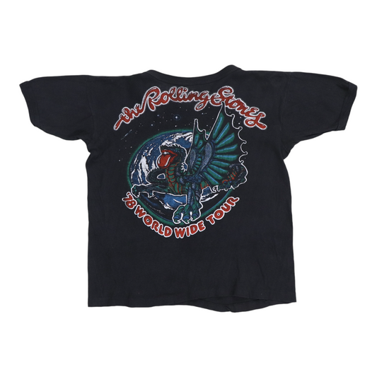1978 Rolling Stones World Tour Shirt Back