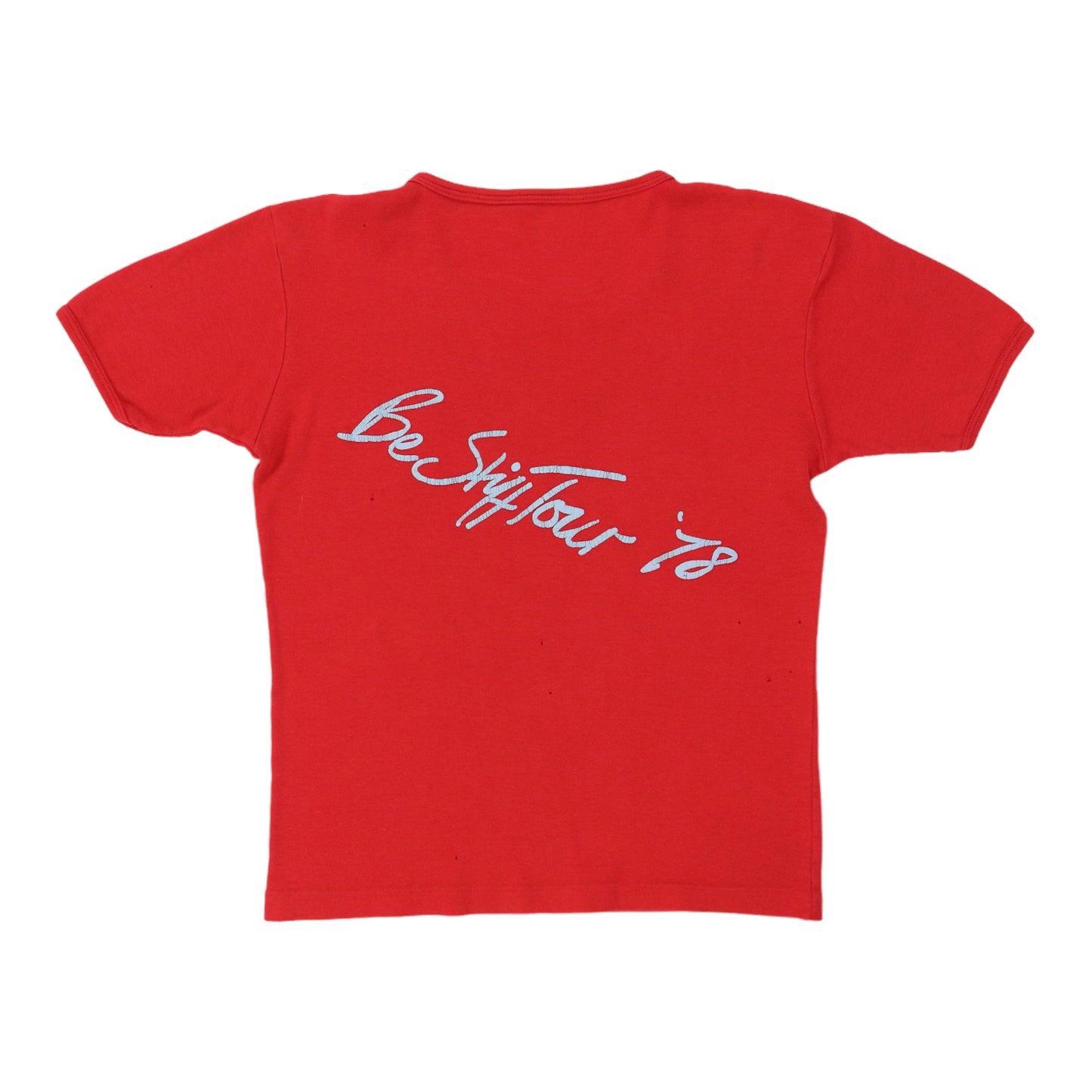 1978 Stiff Records Be Stiff Tour Shirt