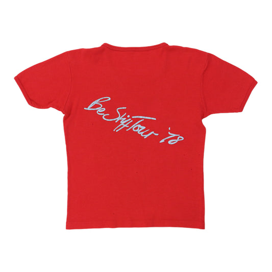 1978 Stiff Records Be Stiff Tour Shirt Back