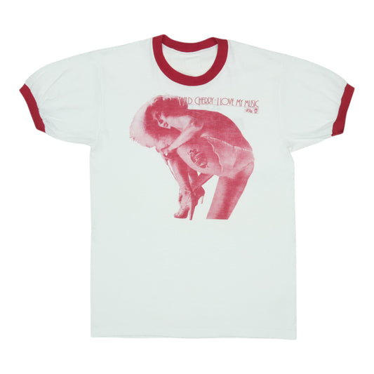 1978 Wild Cherry I Love My Music Promo Shirt