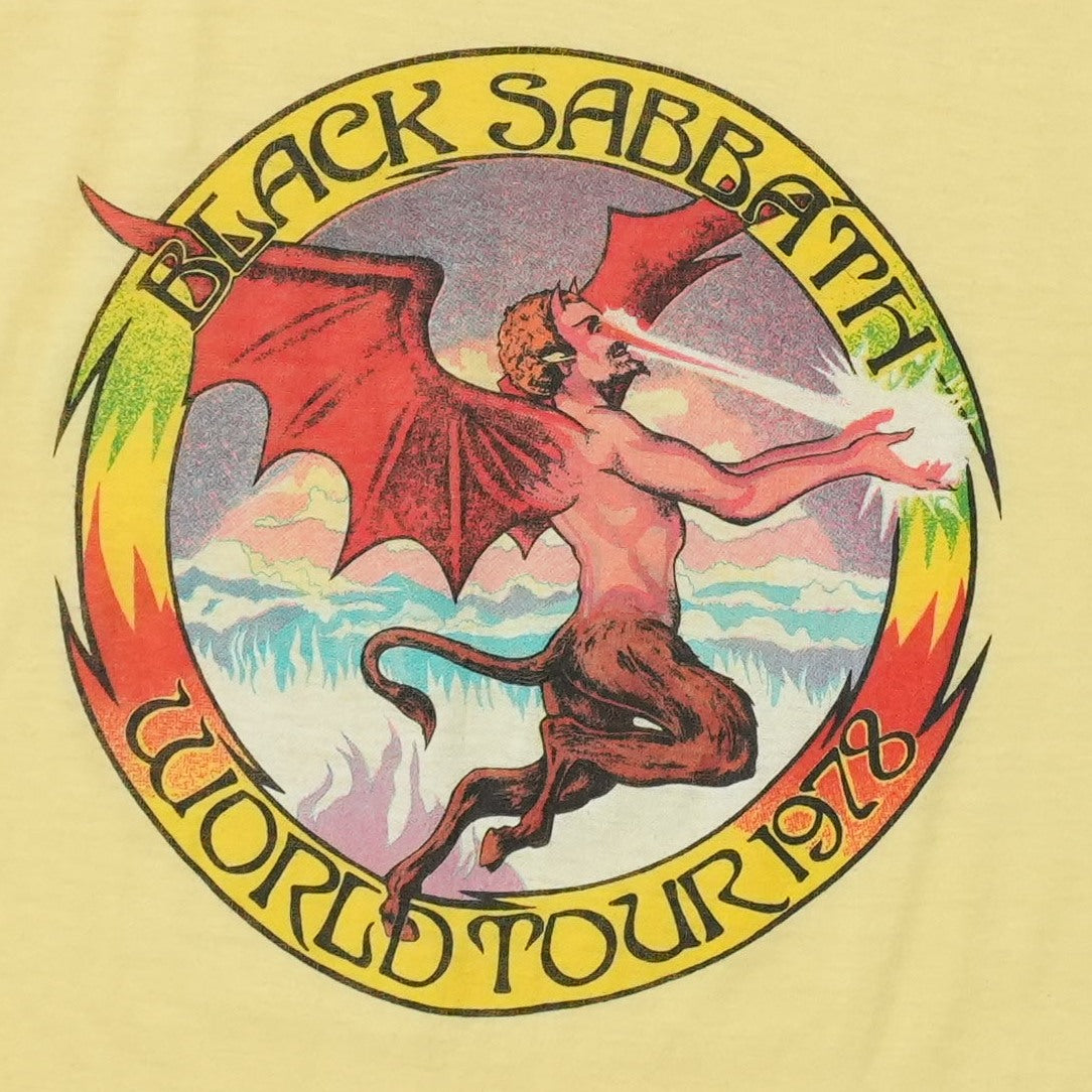 1978 Black Sabbath World Tour Shirt