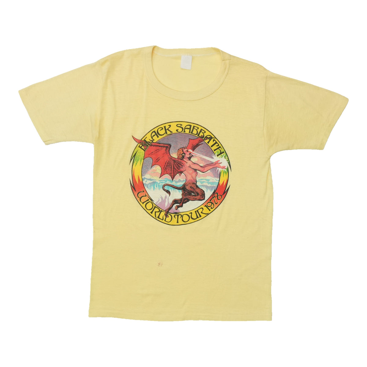 1978 Black Sabbath World Tour Shirt