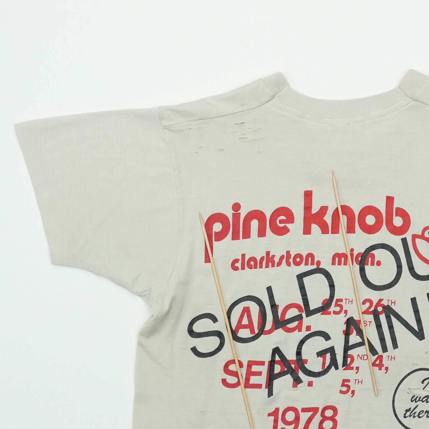 1978 Bob Seger Pine Knob Sold Out Again Shirt