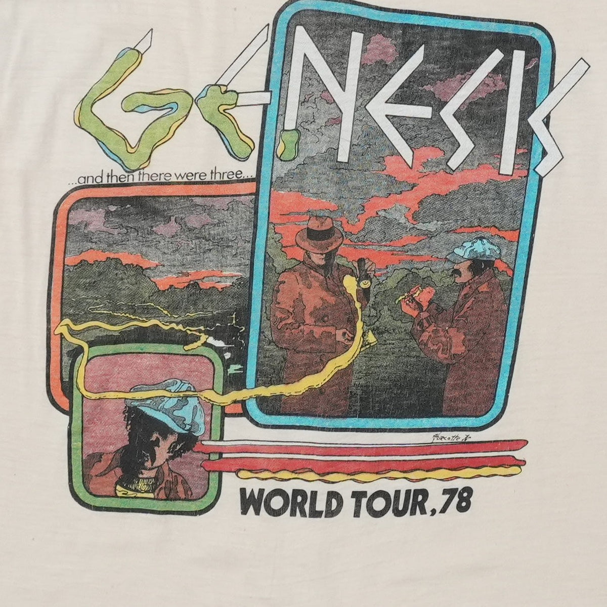 1978 Genesis World Tour Shirt