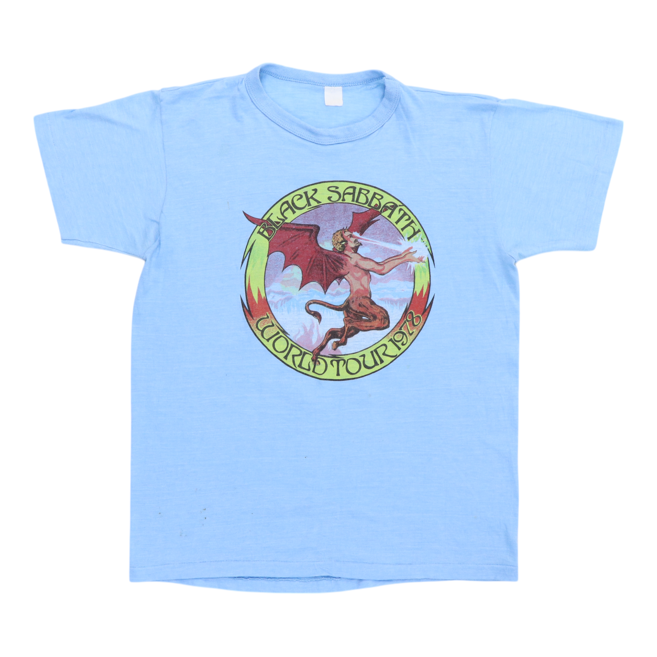 1978 Black Sabbath World Tour Shirt | Authentic Vintage Tee – WyCo