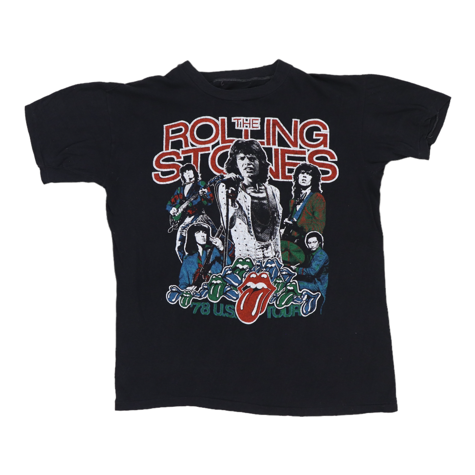 1978 Rolling Stones World Tour Shirt | Authentic Vintage Tee