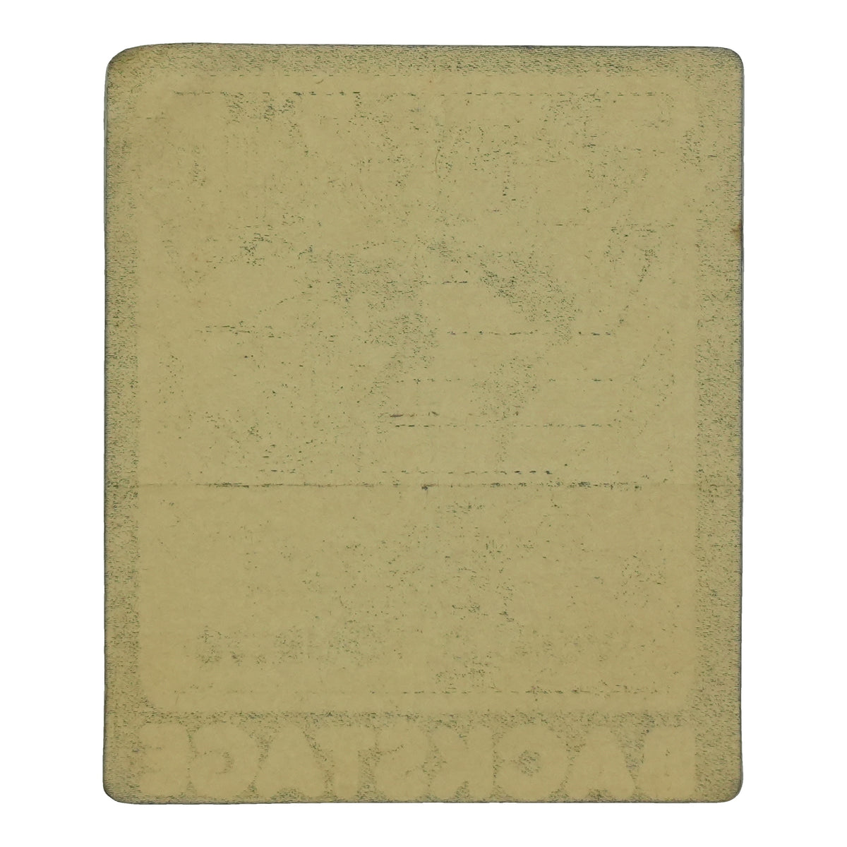 1978 Kansas World Tour Backstage Pass back