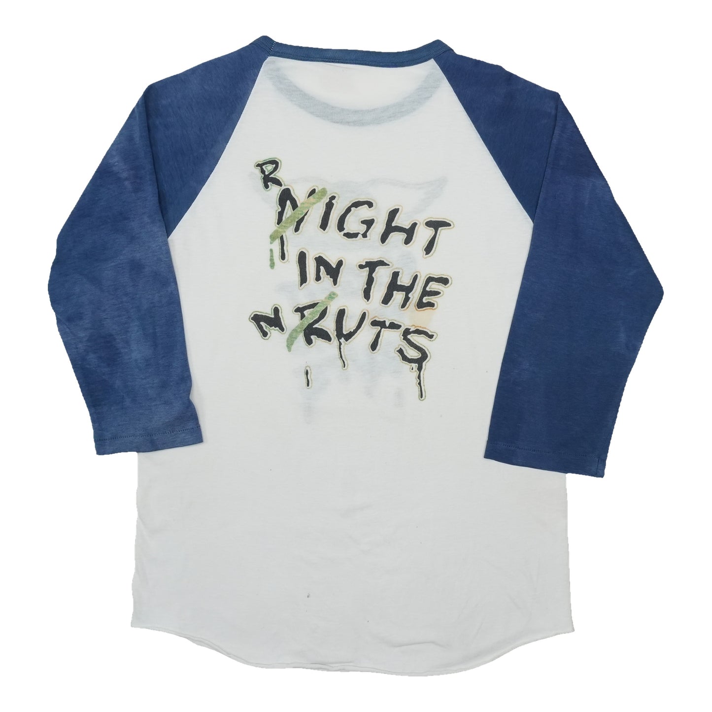 1979 Aerosmith Night In The Ruts Raglan Shirt
