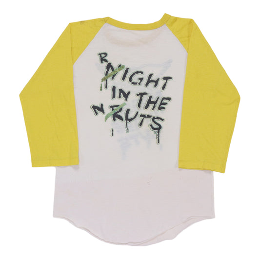1979 Aerosmith Right In The Nuts Jersey Shirt Back
