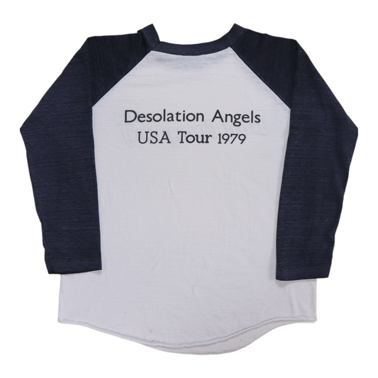 1979 Bad Company Desolation Angels Tour Shirt Back