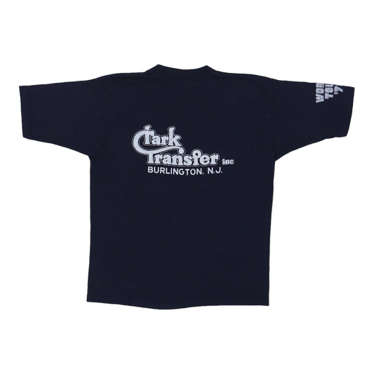 1979 Clark Transfer Showco Crew Shirt Back