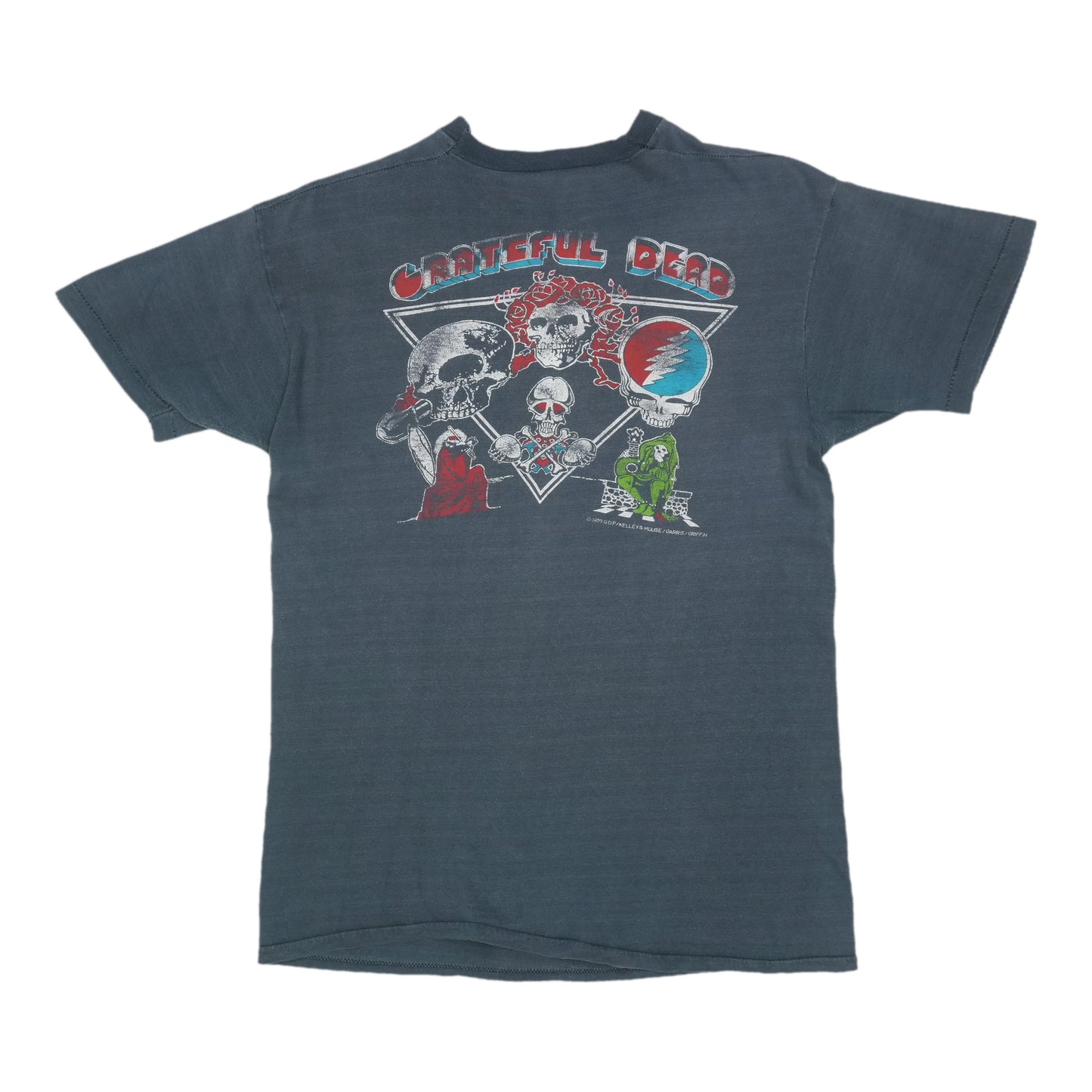 1979 Grateful Dead Long Strange Trip Shirt Back