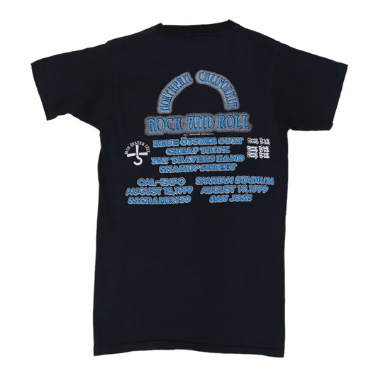 1979 Northern California Rock & Roll Festival Shirt Back