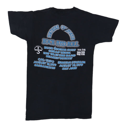 1979 Northern California Rock & Roll Festival Shirt Back