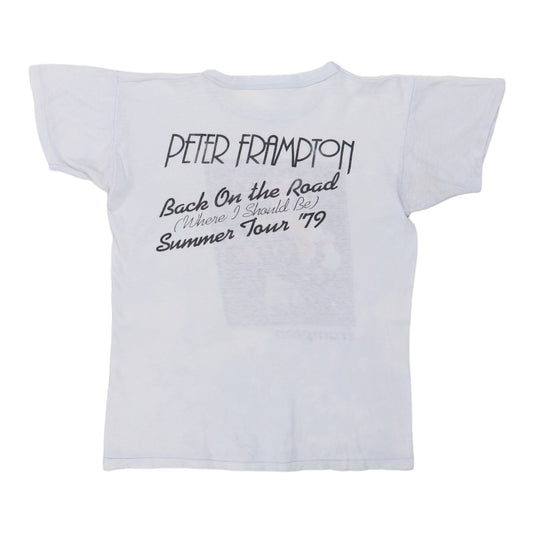 1979 Peter Frampton Summer Tour Shirt Back