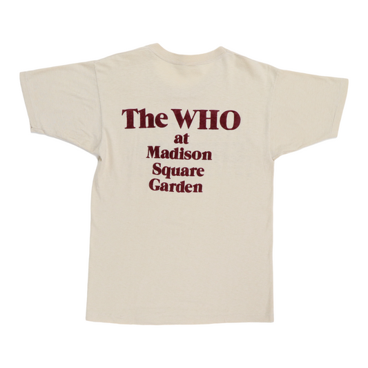 1979 The Who Showco Crew Tour Shirt Back