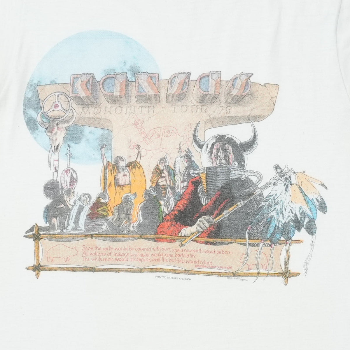 1979 Kansas Monolith Tour Shirt