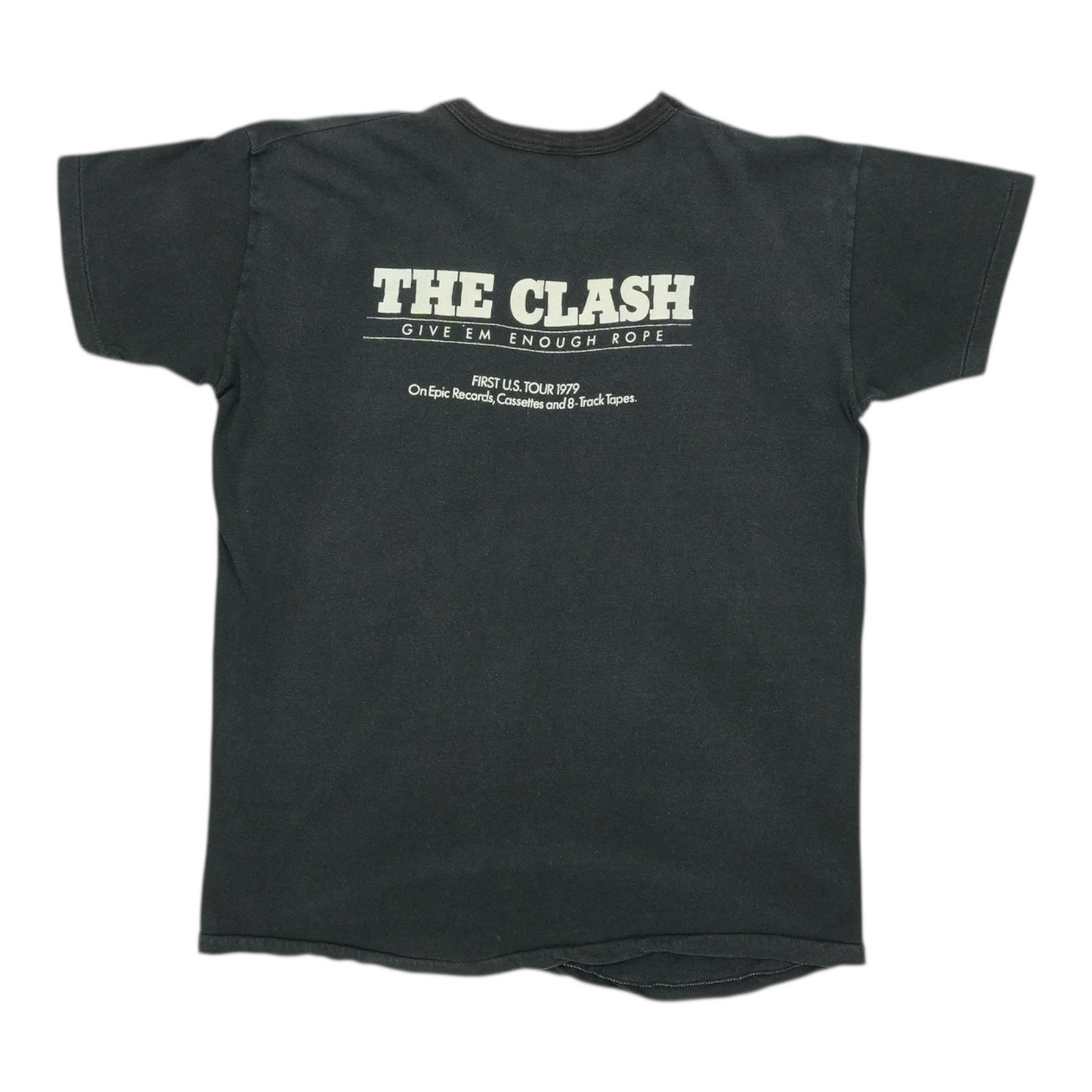 1979 The Clash Give Em Enough Rope Tour Shirt