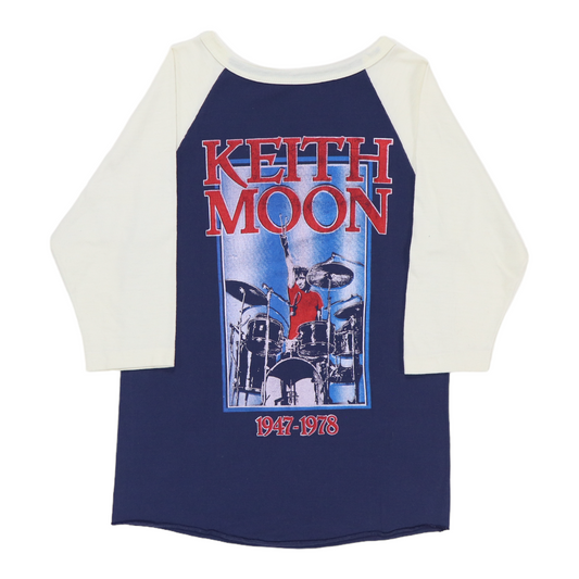 1979 The Who Keith Moon Jersey Shirt Back