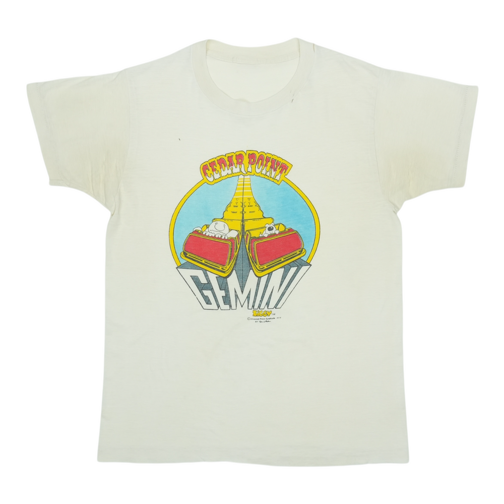 1979 Ziggy Cedar Point Gemini Rollercoaster Shirt