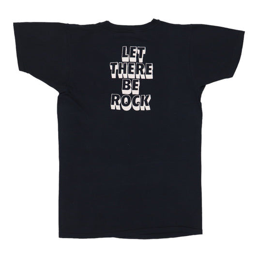 1980 ACDC Let There Be Rock Shirt Back