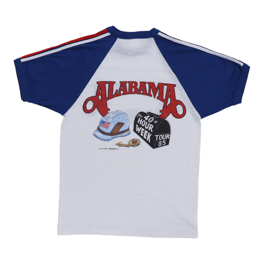 1980 Alabama 40 Hour Work Week Tour Shirt Back
