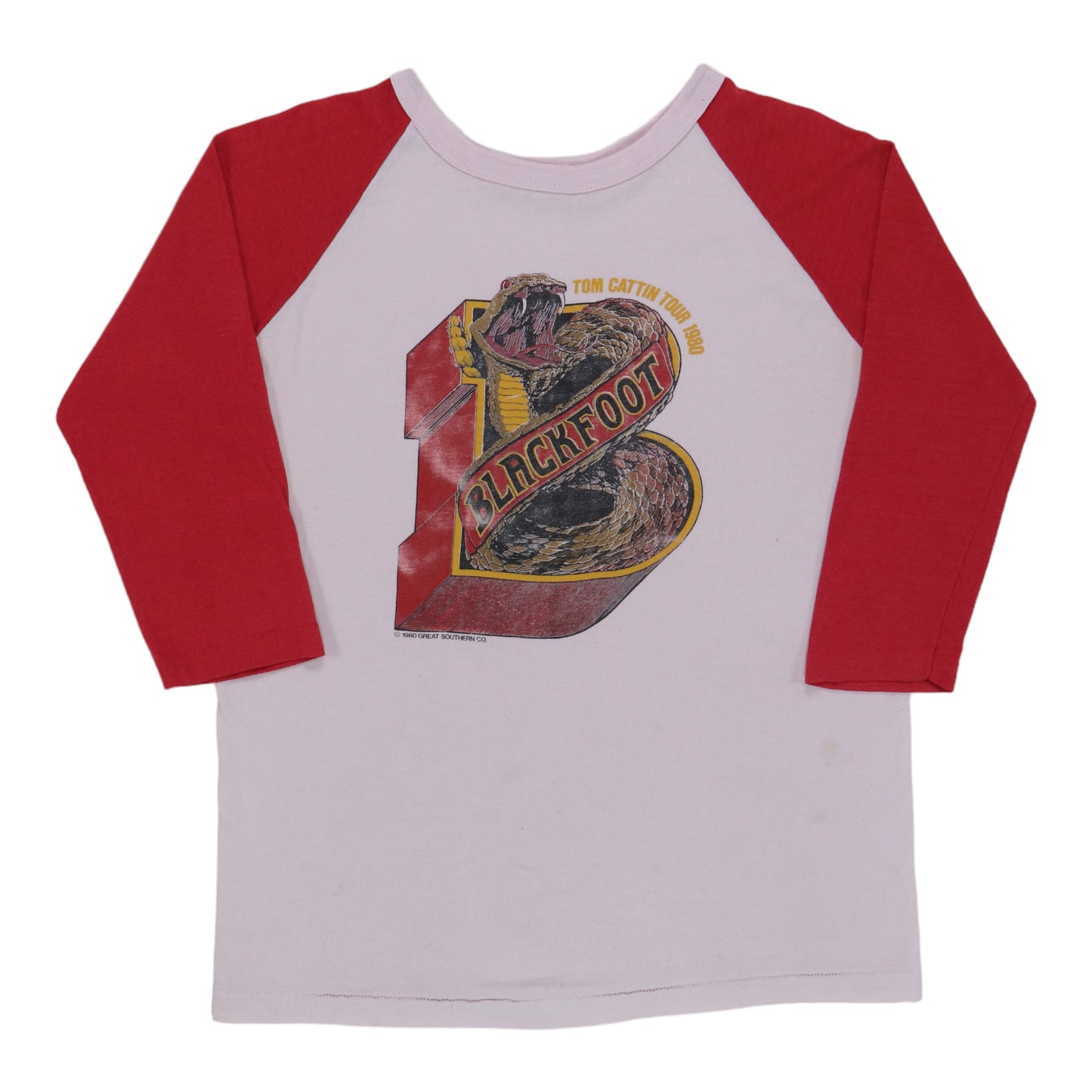 1980 Blackfoot Tom Cattin Tour Jersey Shirt