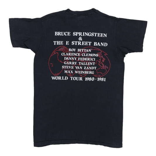 1980 Bruce Springsteen E Street Band Tour Shirt Back