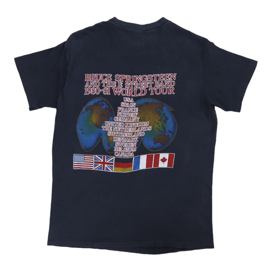 1980 Bruce Springsteen Tour Shirt Back