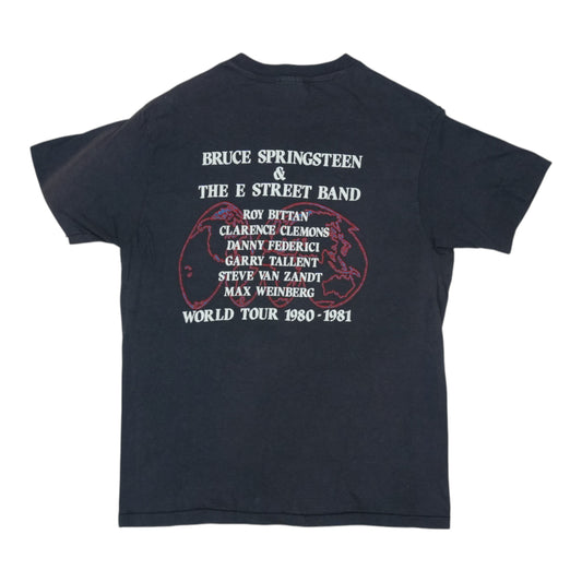 1980 Bruce Springsteen Tour Shirt Back
