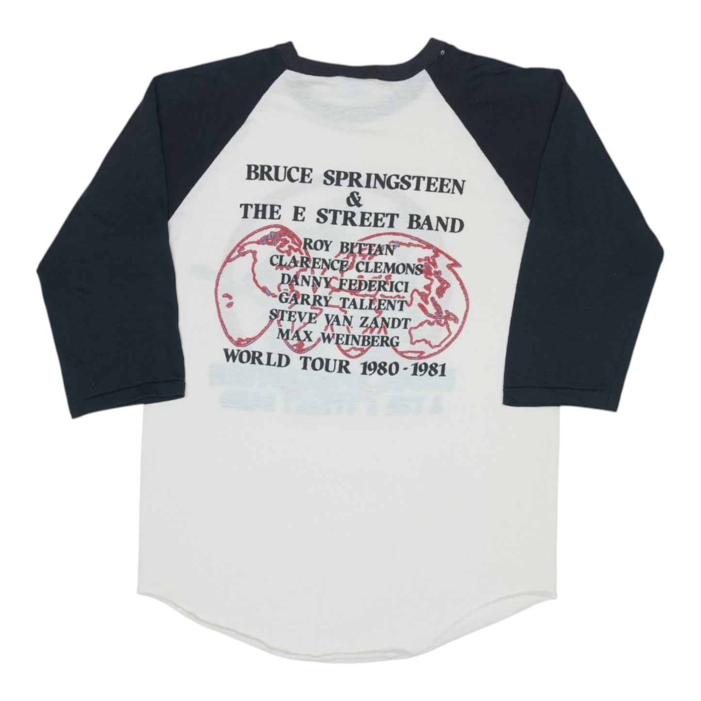 1980 Bruce Springsteen World Tour Jersey Shirt