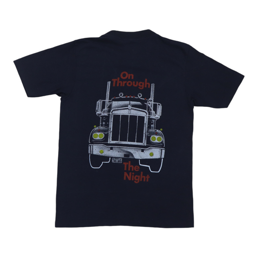 1980 Def Leppard On Through The Night UK Tour Shirt Back
