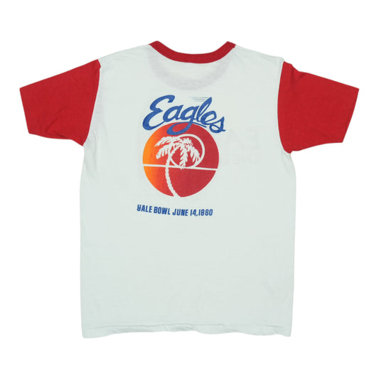 1980 Eagles Long Run Concert Shirt Back
