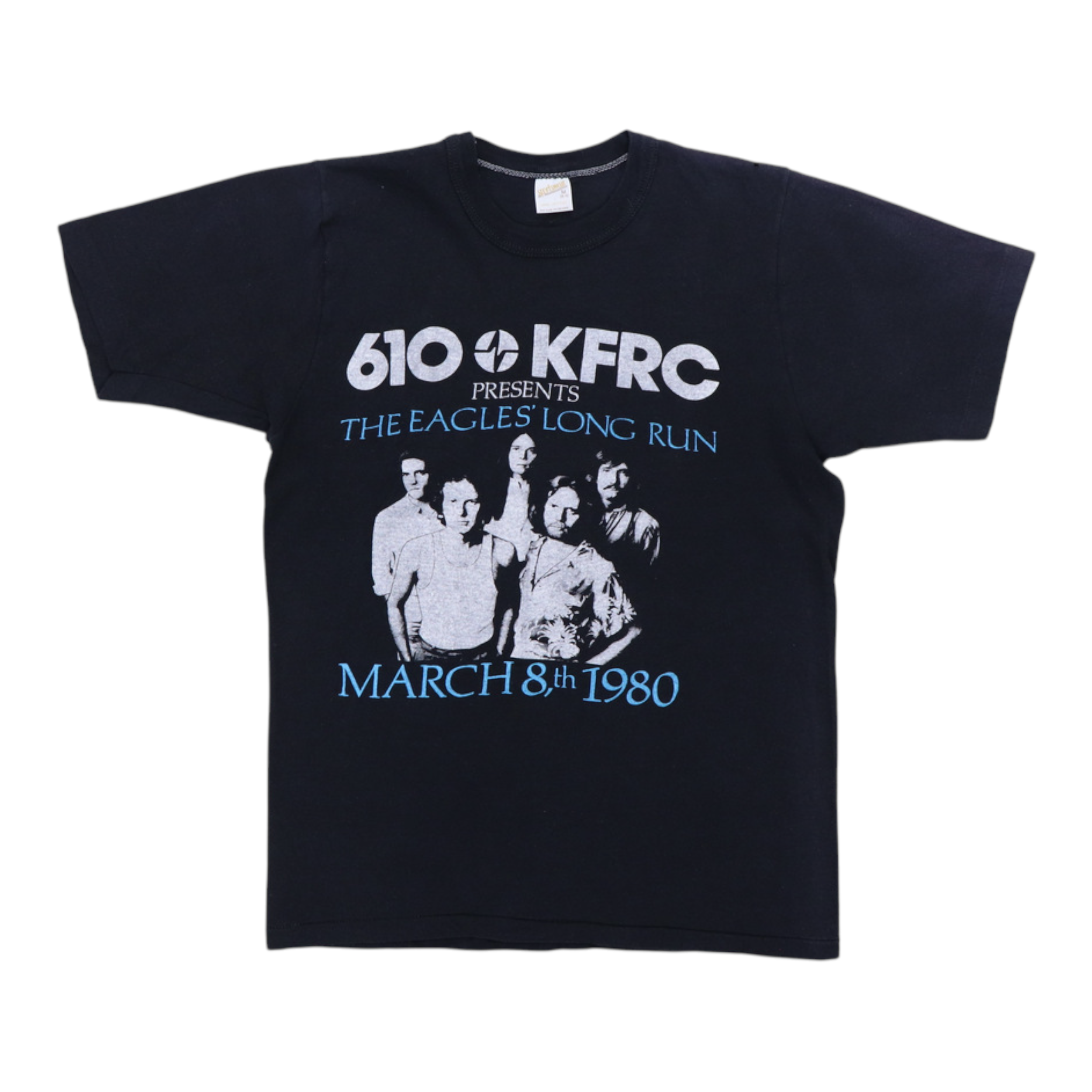 1980 Eagles Long Run Tour Shirt | Authentic Vintage Tee – WyCo Vintage