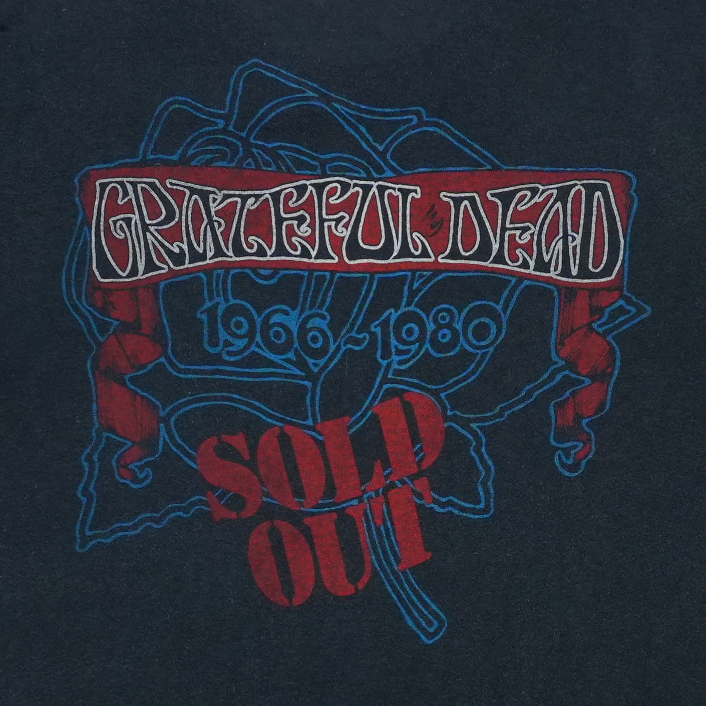 1980 Grateful Dead Sold Out Shirt Detail 3