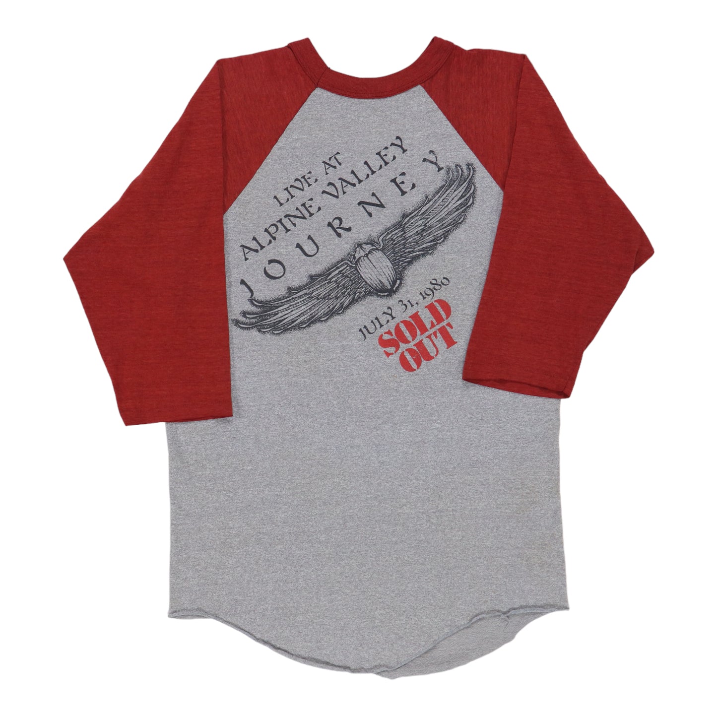 1980 Journey Alpine Valley Concert Jersey Shirt