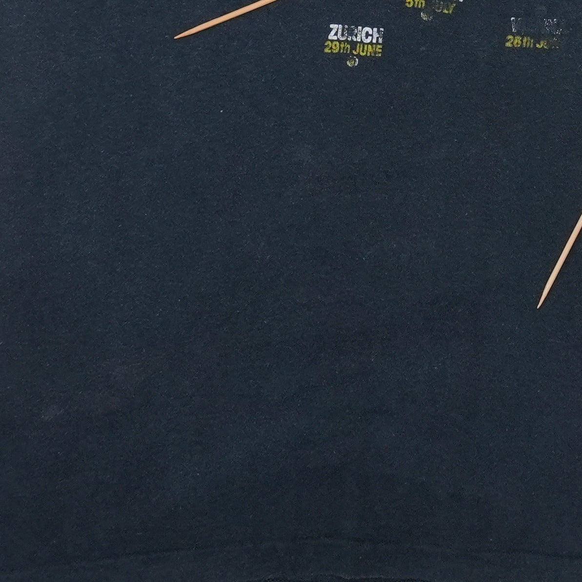 1980 Led Zeppelin Over Europe Tour Shirt