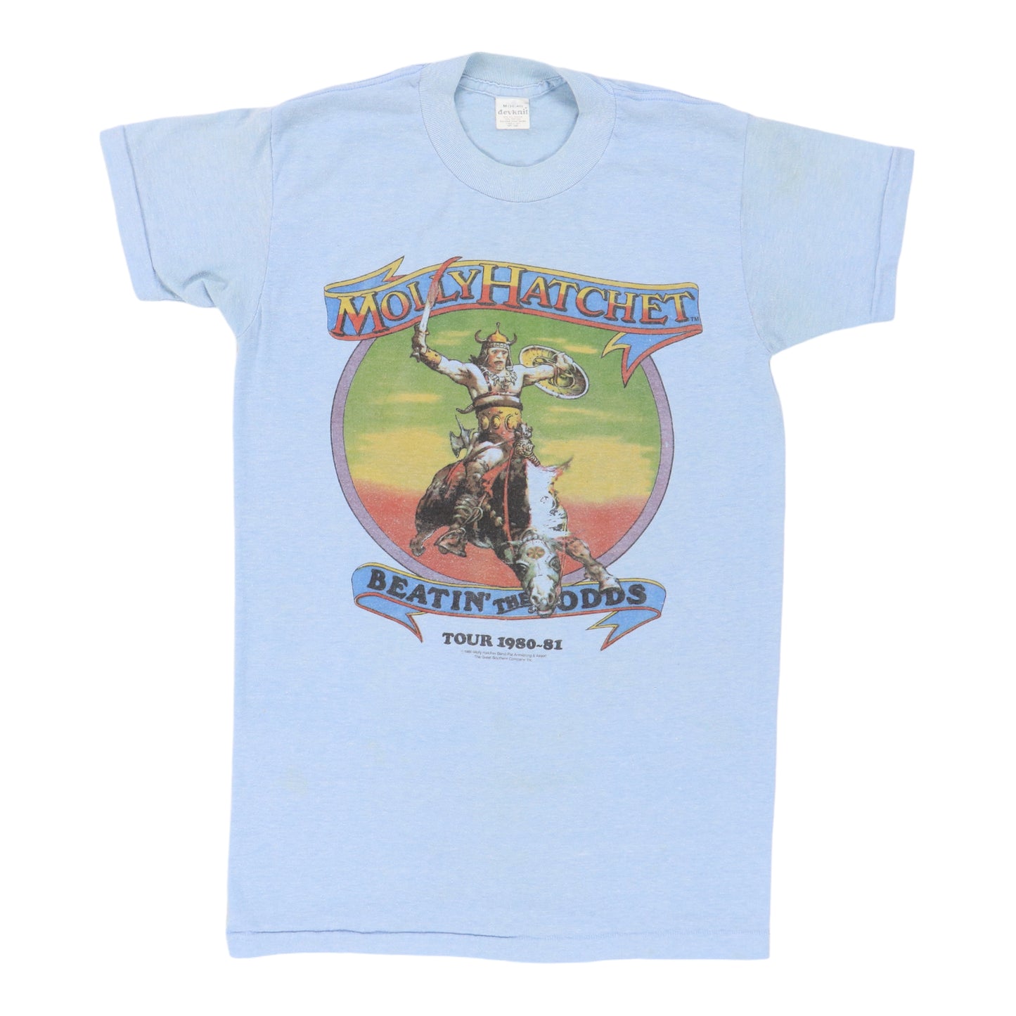1980 Molly Hatchet Beatin The Odds Tour Shirt