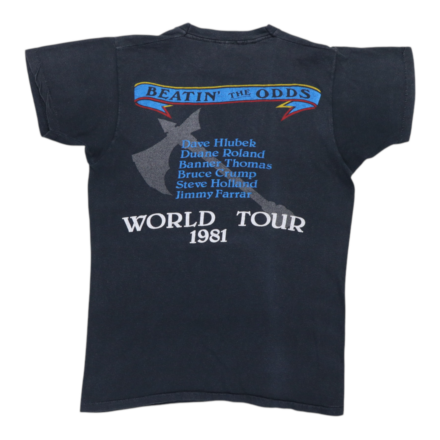 1980 Molly Hatchet Beatin The Odds World Tour Shirt