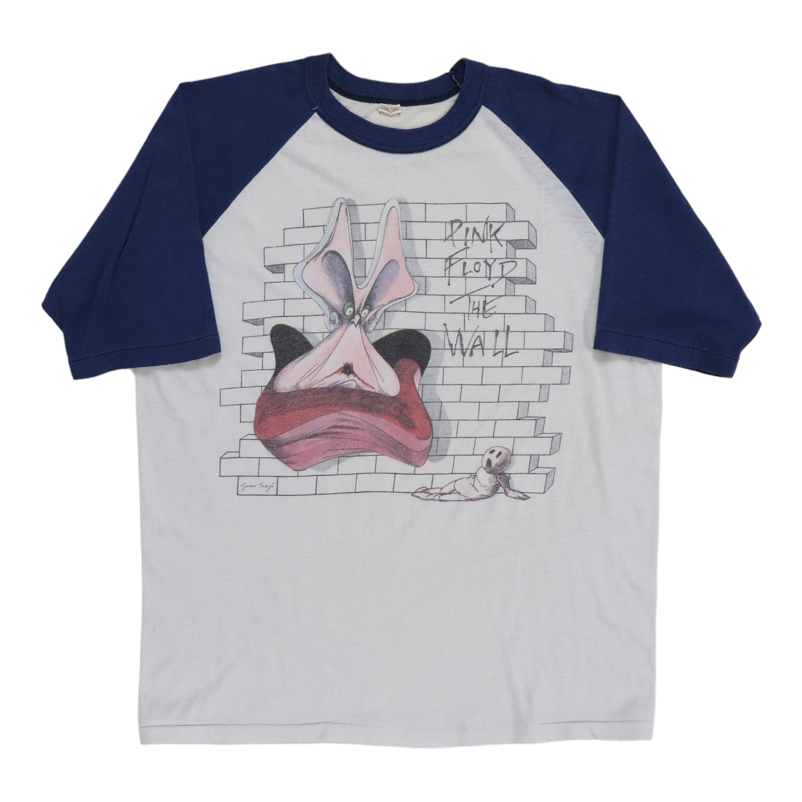 1980 Pink Floyd The Wall Jersey Shirt | Authentic Vintage Jersey