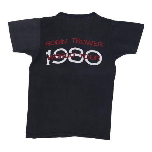 1980 Robin Trower World Tour Shirt Back