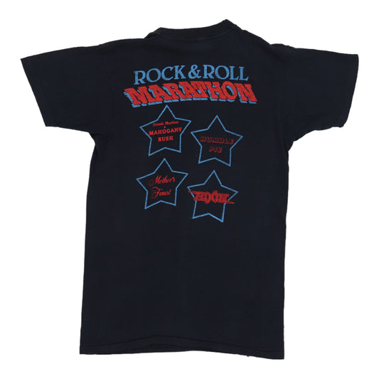1980 Rock N Roll Marathon Concert Shirt Back